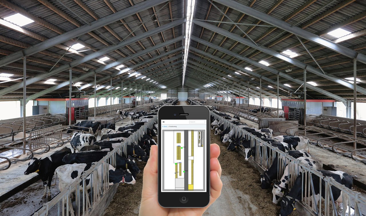 Nedap Cow Positioning smartphone